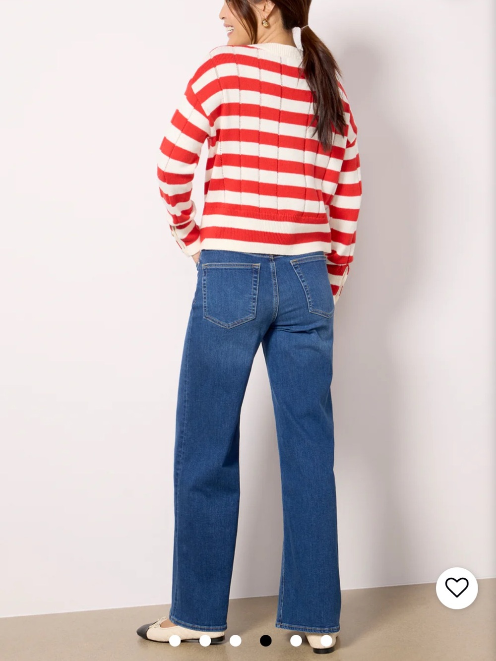 Frame Le Slim Palazzo High Rise Wide Leg Jean in Femma size 29 - Picture 3 of 15
